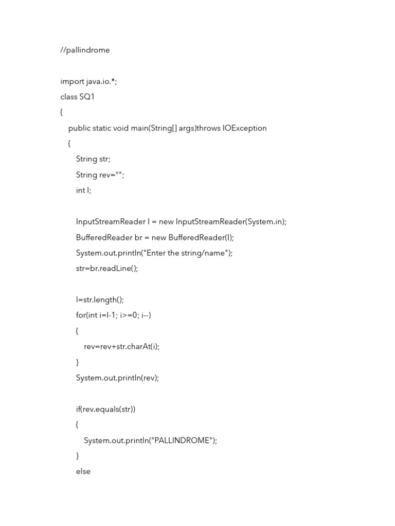 Java String Manipulation Examples | PDF | Software | Systems Architecture