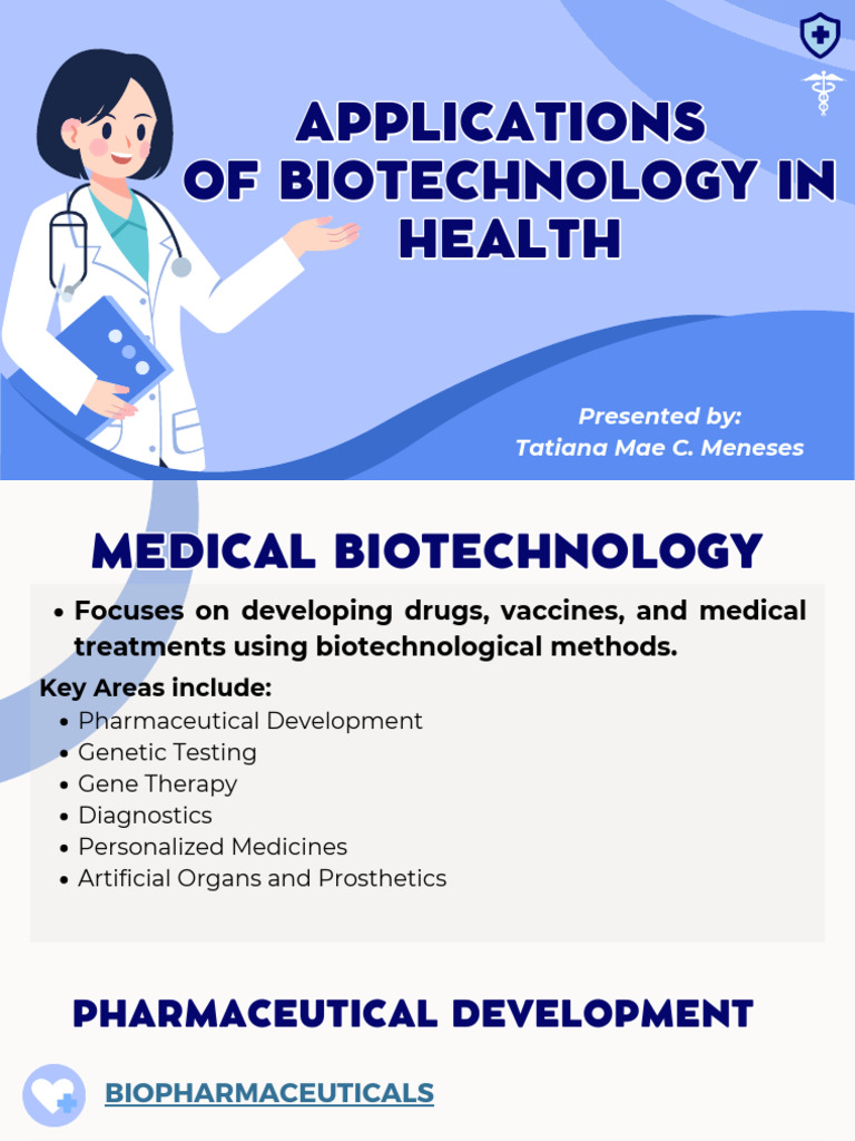 Biotech Innovations in Health Care | PDF | Gene Therapy | Biopharmaceutical
