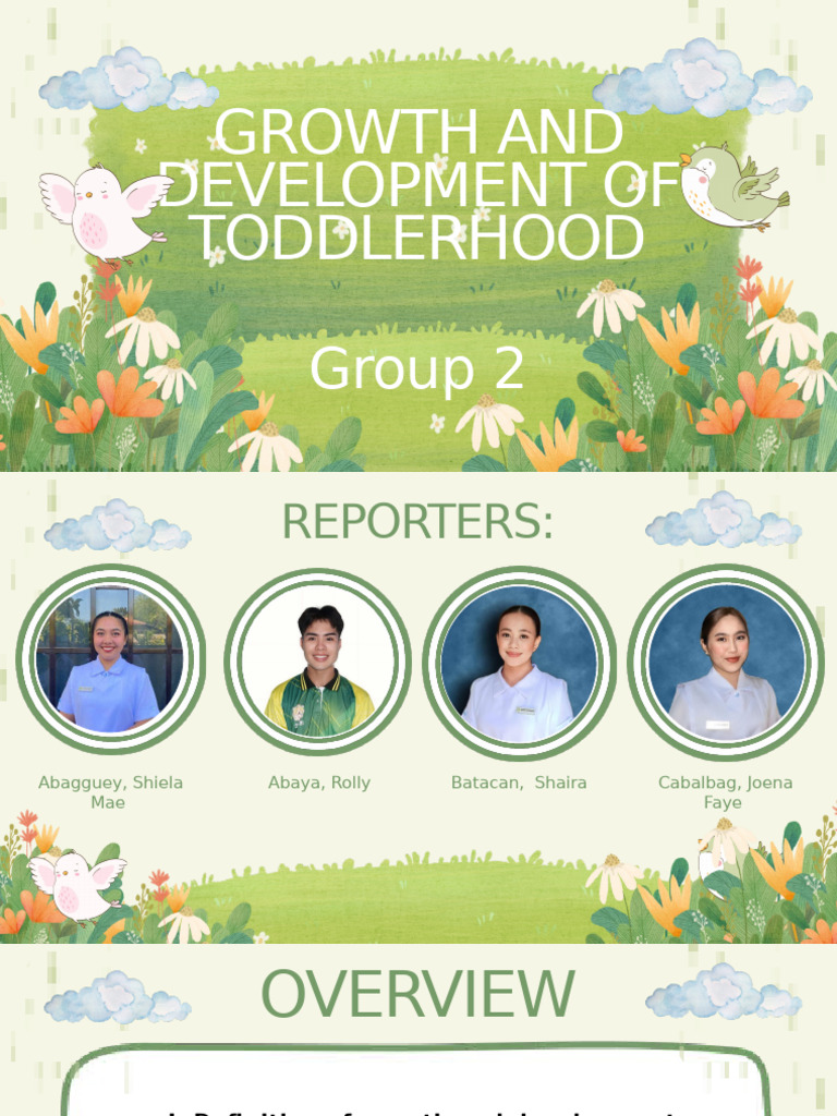 Toddler Growth and Development Guide | PDF | Child Development | Toddler