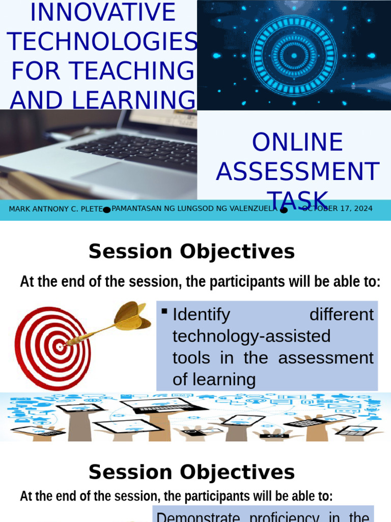 Innovative Technologies | PDF | Educational Assessment | Learning