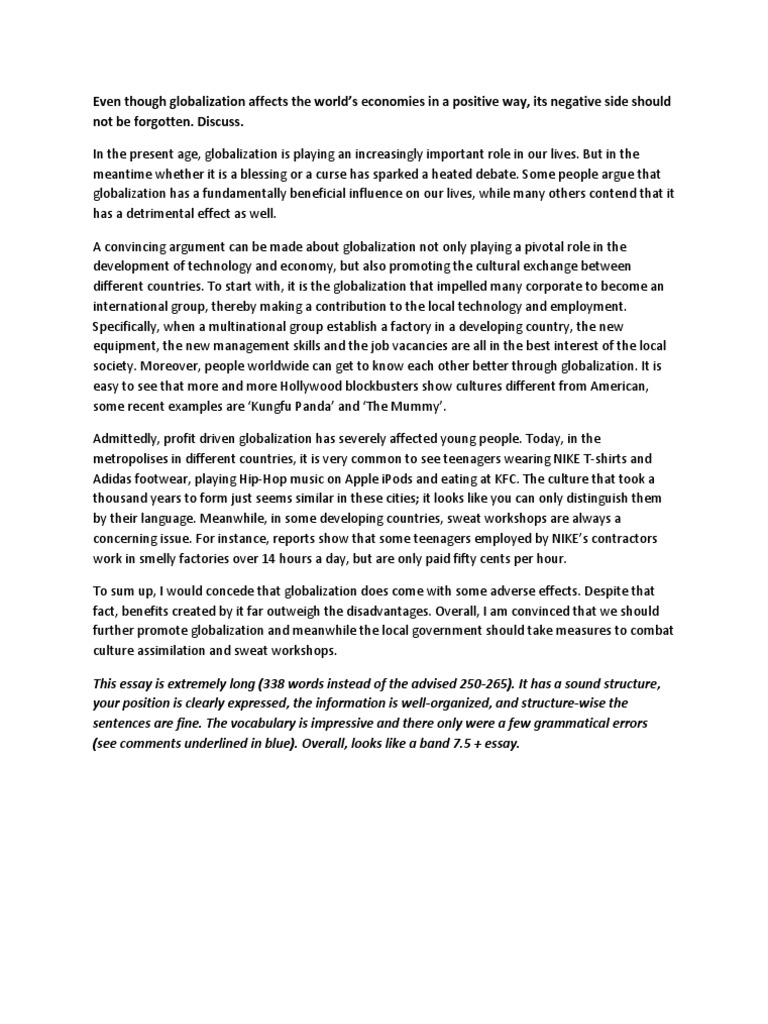 Globalization ielts vocabulary image