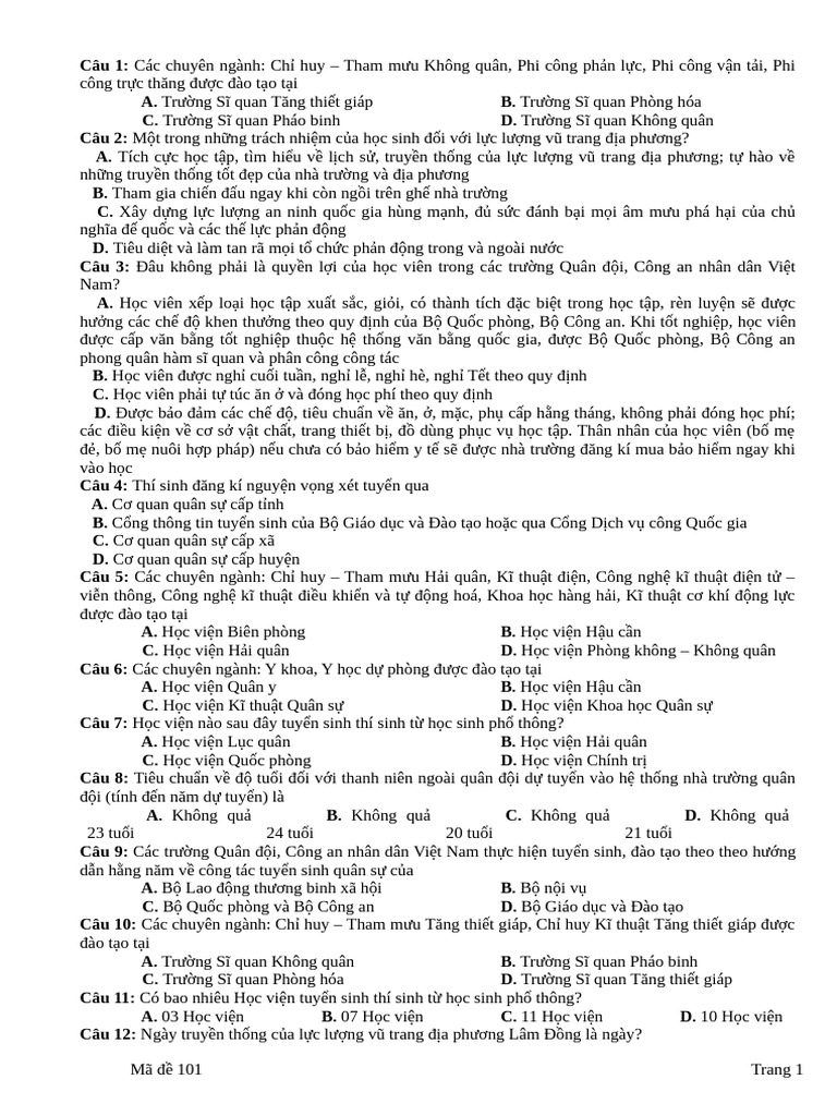 Ma de 101 | PDF