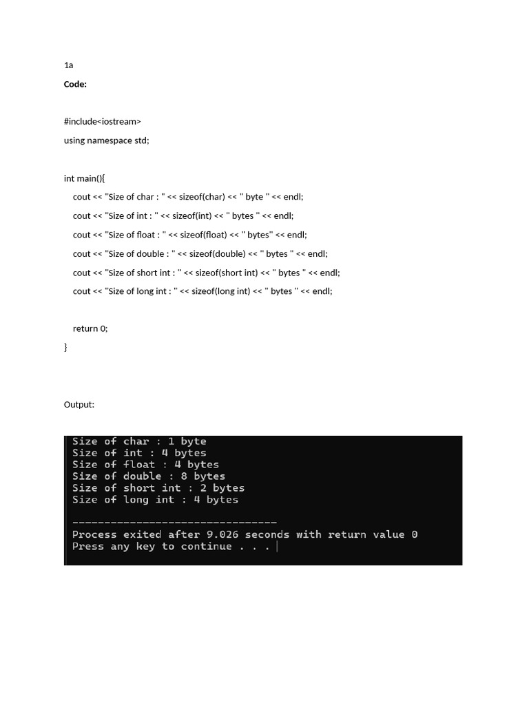 C++ Programming Basics and Examples | PDF | Area | Namespace