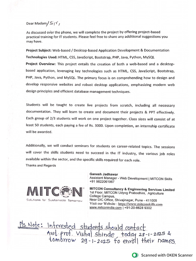 MITCon Courses PDF