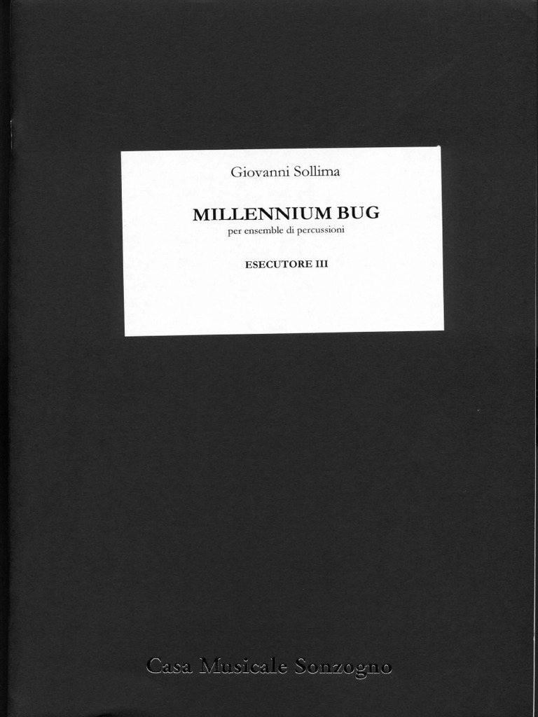 Esecutore III (Millenium Bug) | PDF