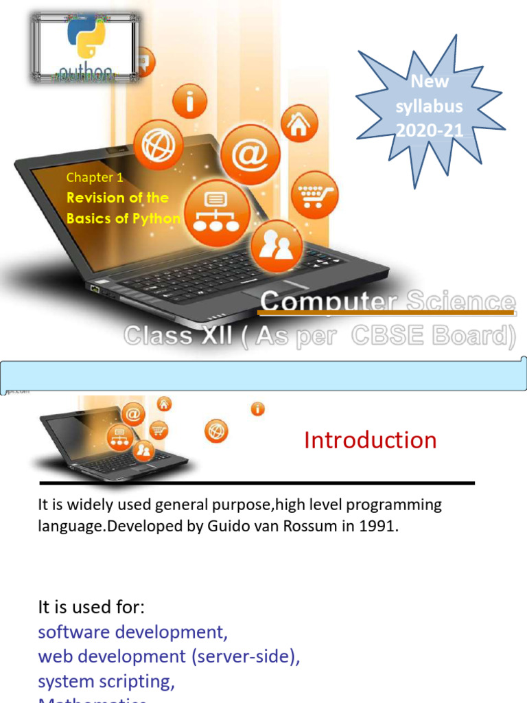 1 Revision of the basics of python_250206_202350 | PDF | Data Type ...