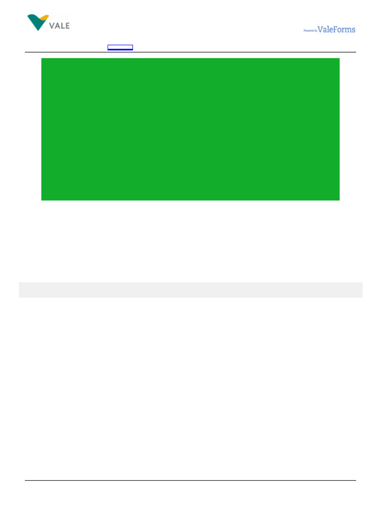 ValeForms - Form - Self Screening | PDF