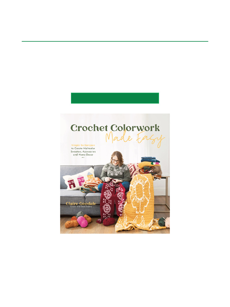 Easy Crochet Colorwork Techniques | PDF