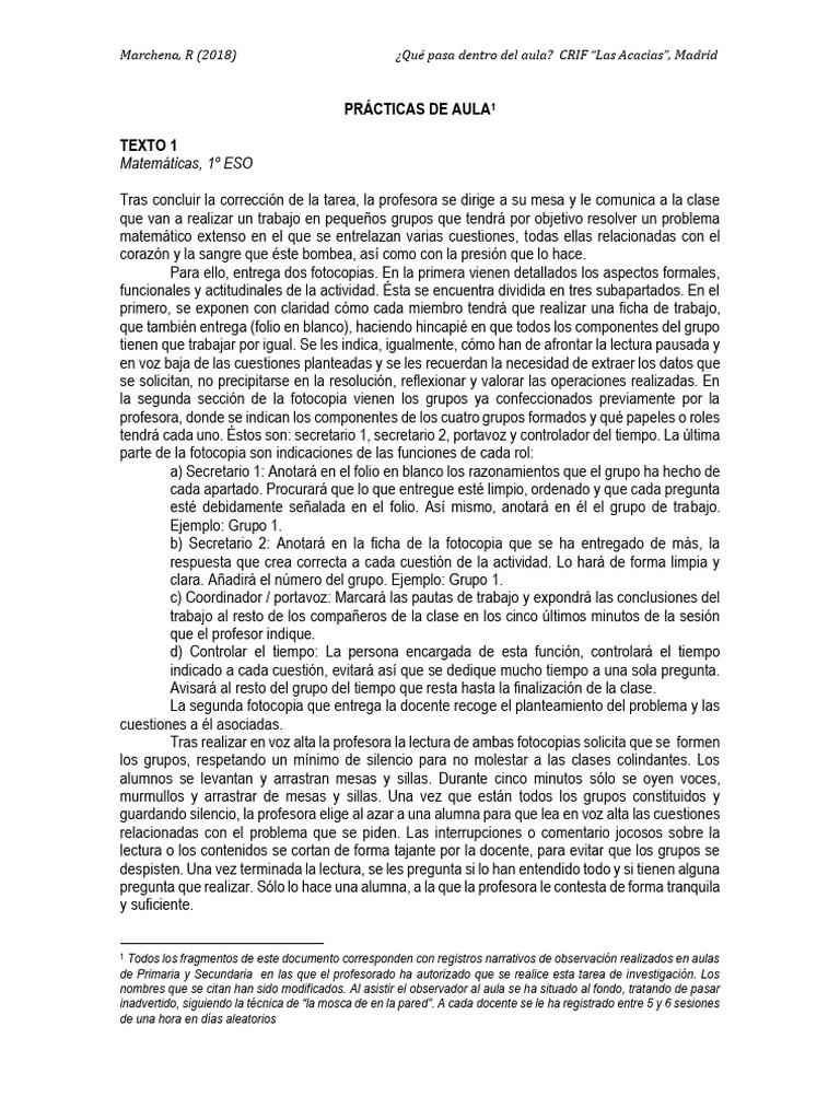 ¿Gestión Inclusiva en El Aula | PDF | Plan de estudios | Salón de clases