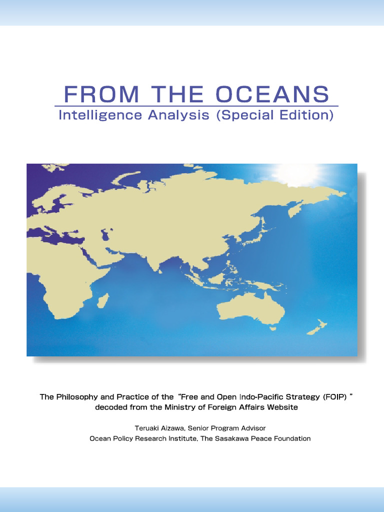 FOIP-oring | PDF | Shinzō Abe | Global Politics