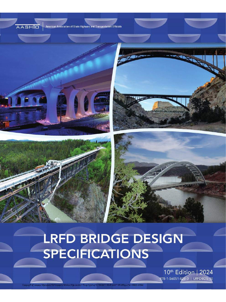 AASHTO LRFD Bridge Design Specs 2024 | PDF