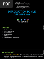 ASIC Design Flow with DFT Overview | PDF | Logic Synthesis | Hardware ...