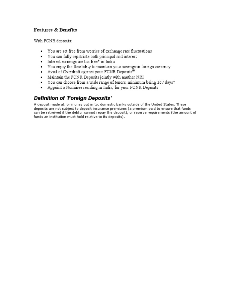 Features | PDF | Finance & Money Management | Law