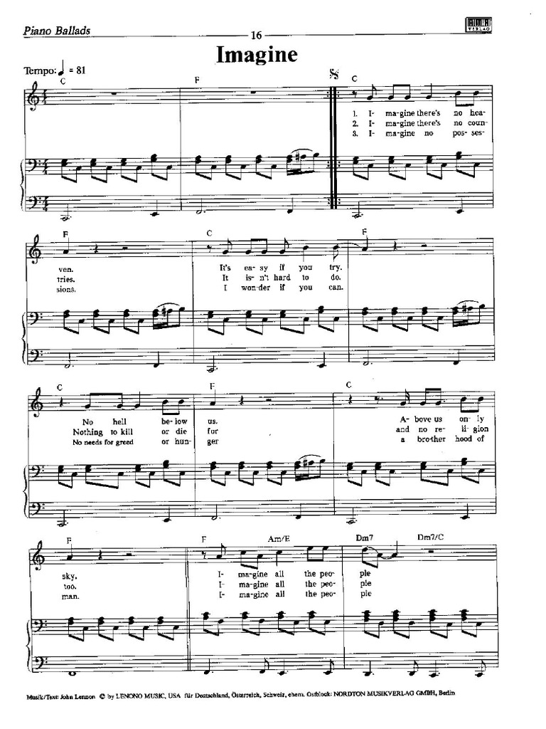 Imagine Beatles | PDF