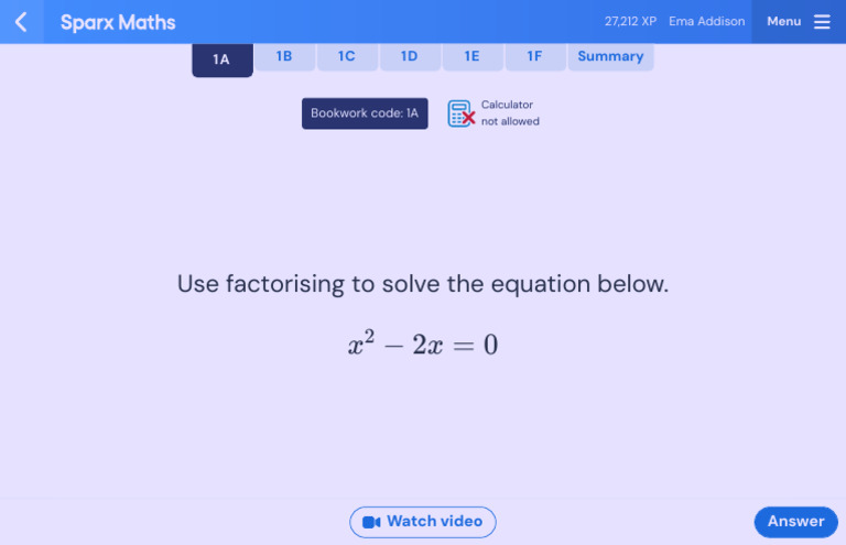 Sparx Maths 3 | PDF