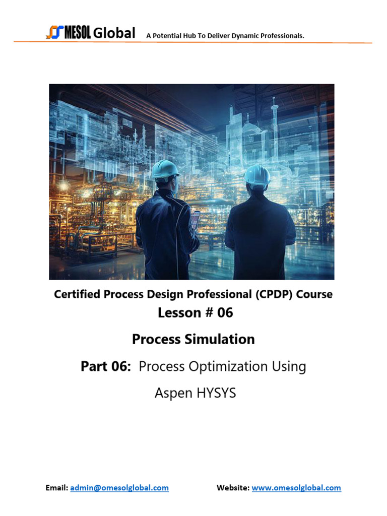 ? Become A Certified Process Design Expert - Enroll Now! | PDF ...