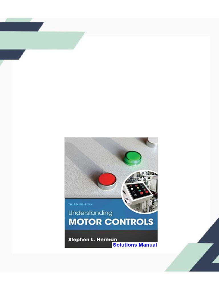 Understanding Motor Controls 3rd Edition Herman Solutions Manual ...