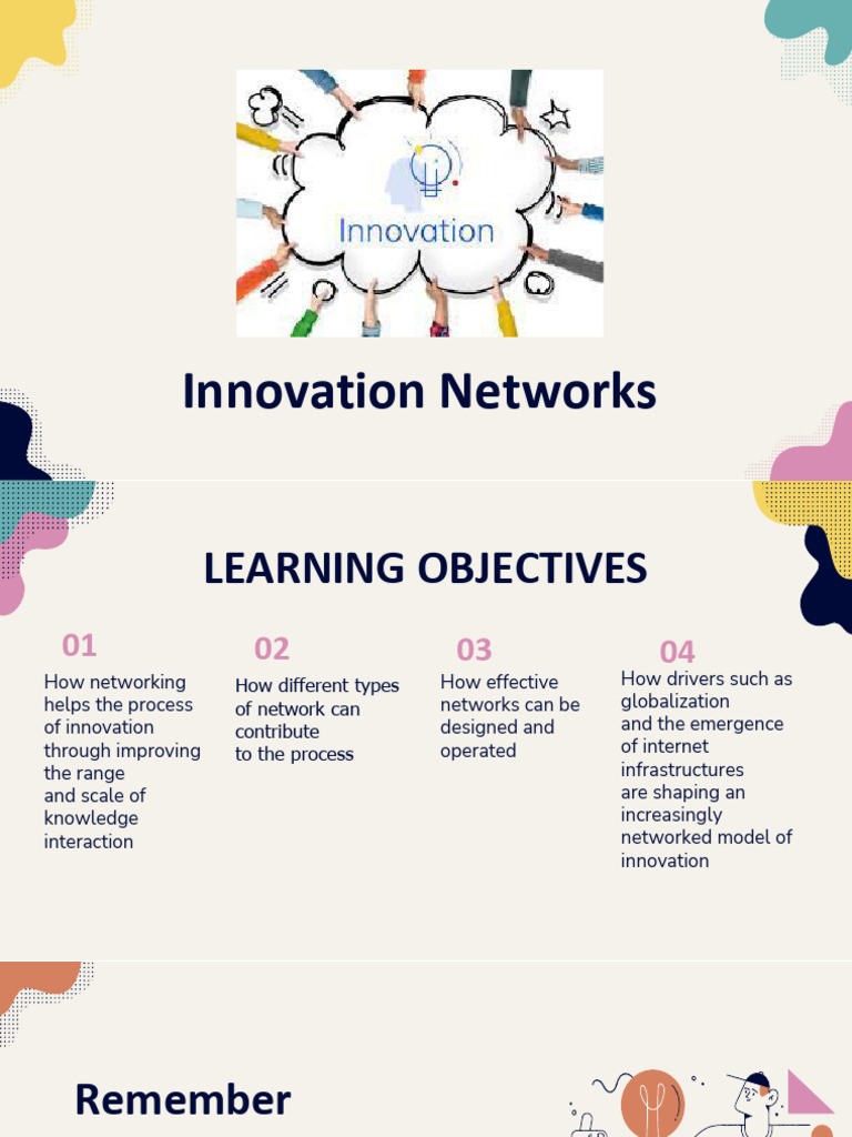 Types of Innovation Networks Explained | PDF | Innovation | Business