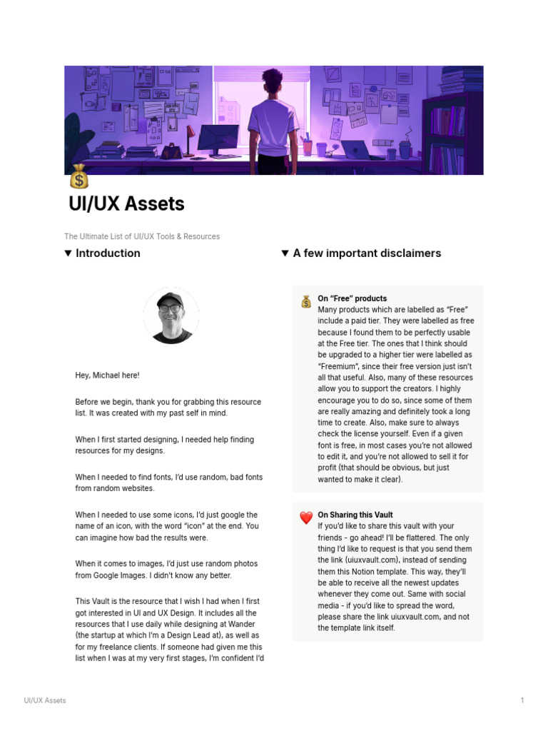 Essential UI/UX Resources Vault | PDF | Typefaces | Graphic Design
