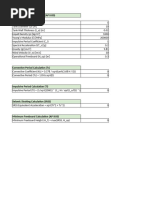 Minimum Freeboard Calculation (API 650) | PDF
