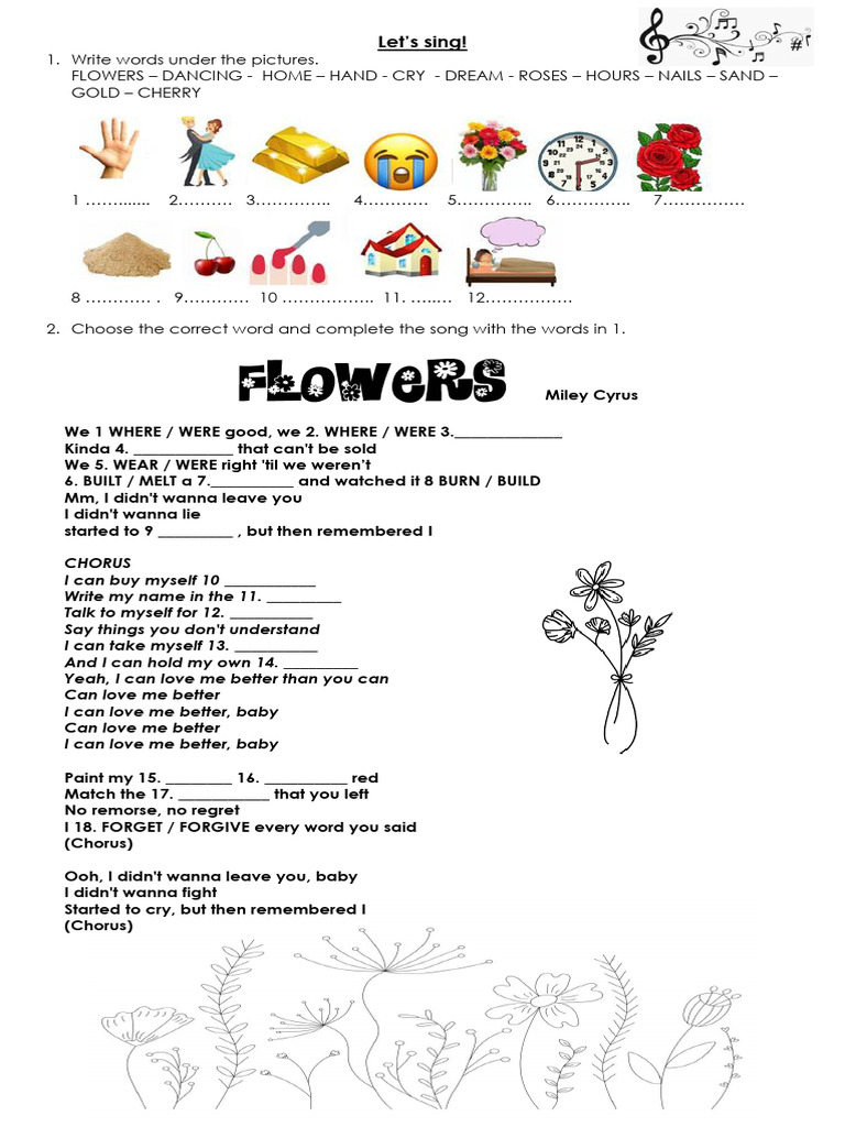Flowers Pdf