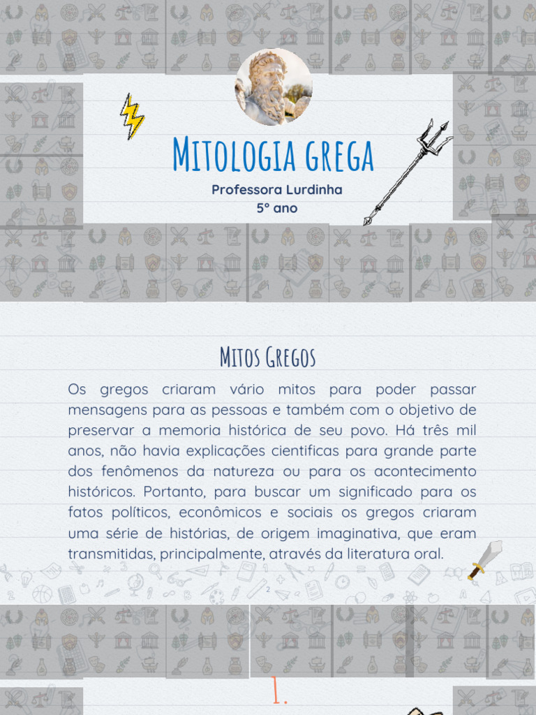 Mitologia Grega | PDF | Hera | Mitologia grega
