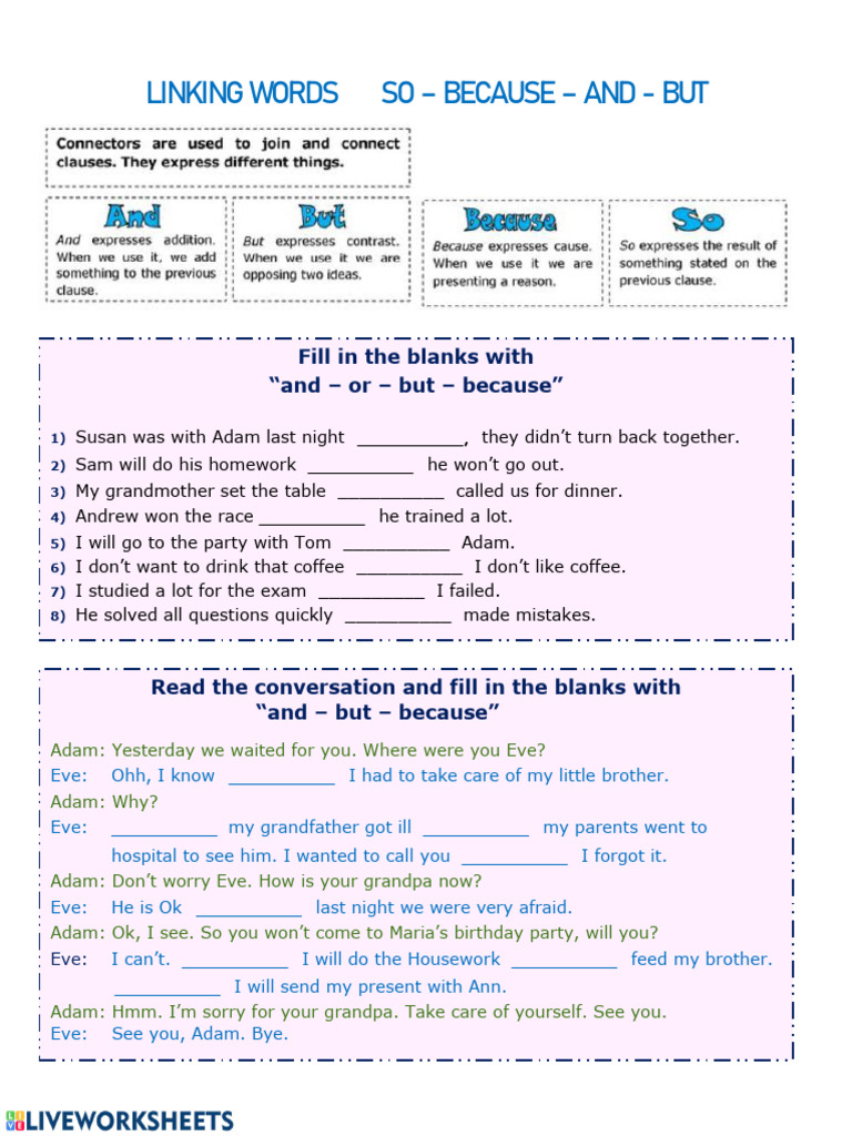 And So Because | PDF