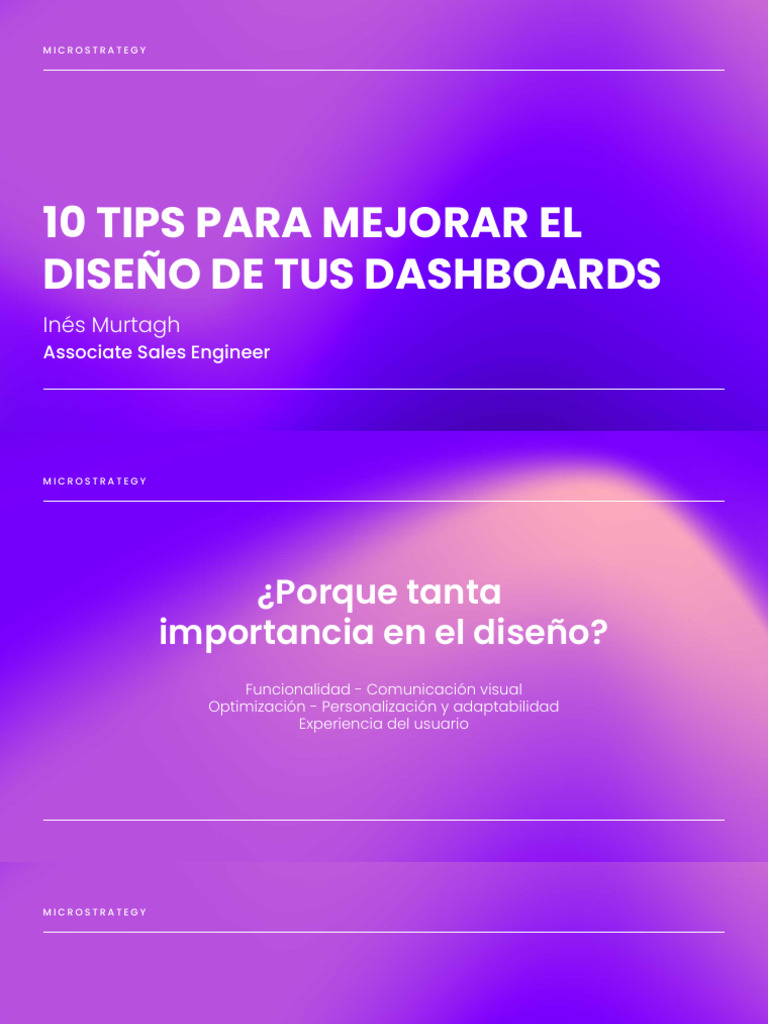 Visualización de Datos en MicroStrategy | PDF