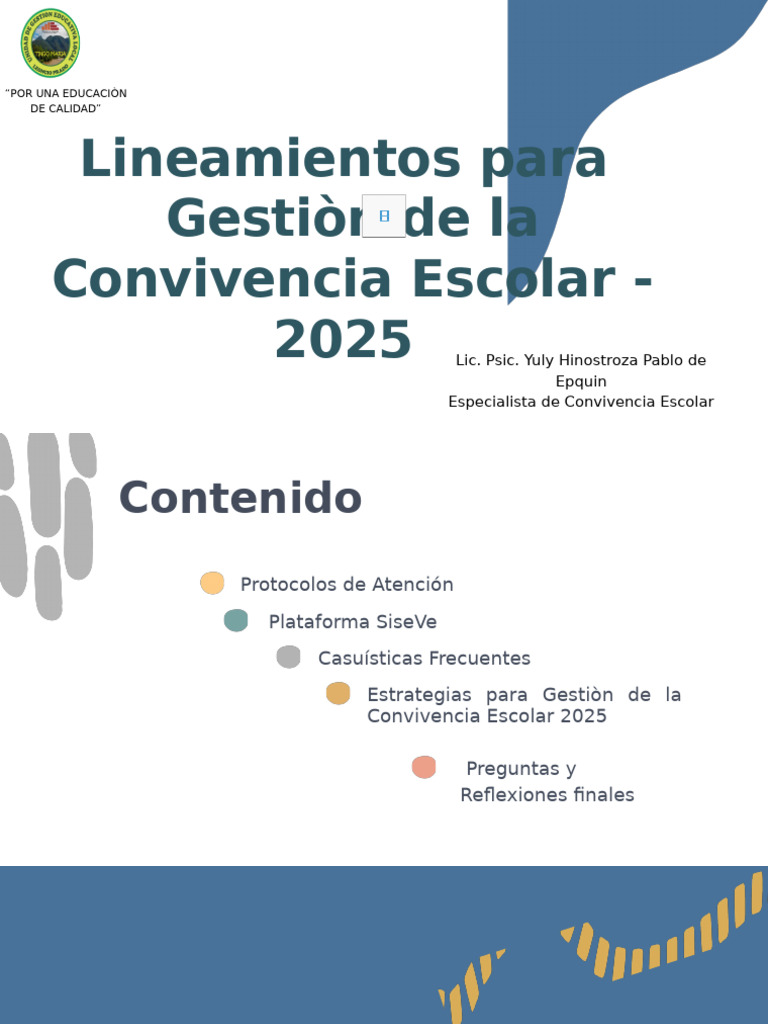 Protocolos de Violencia Escolar 2025 | PDF | Violencia | Maestros