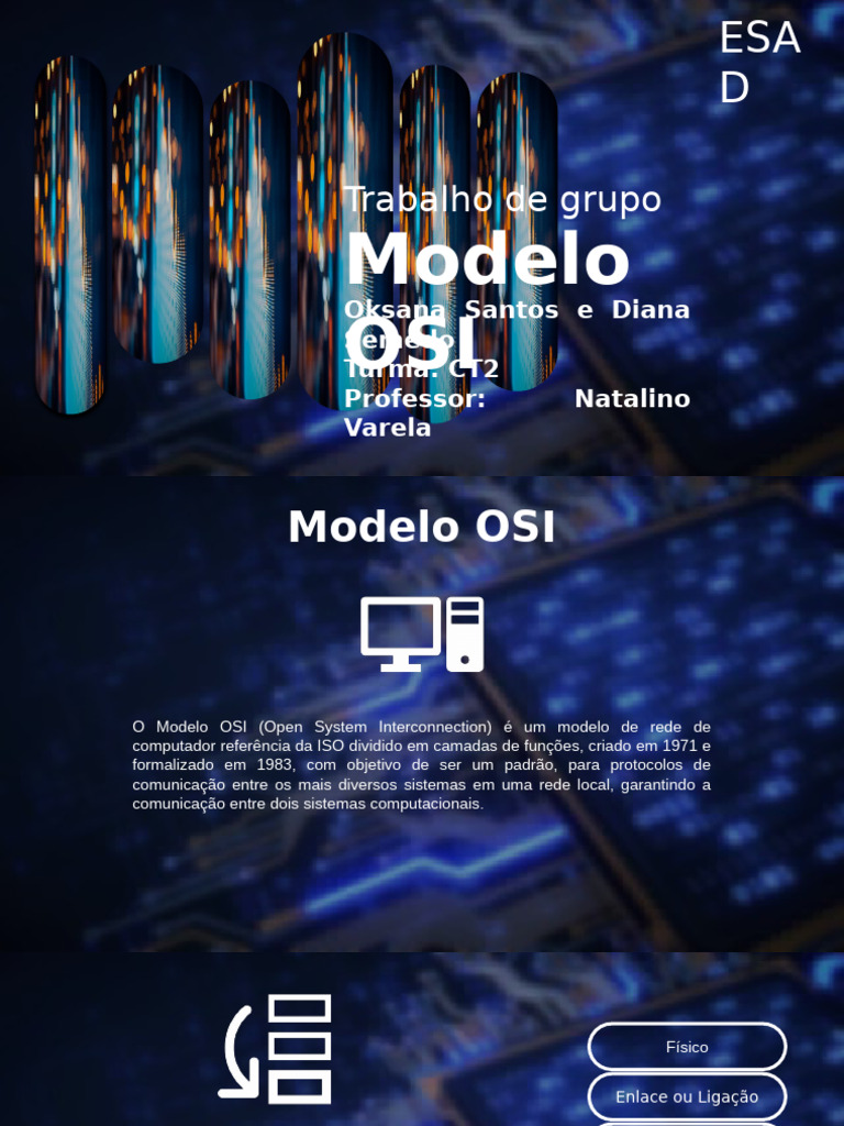 Entendendo o Modelo OSI e Camadas de Rede | PDF | Rede de computadores ...
