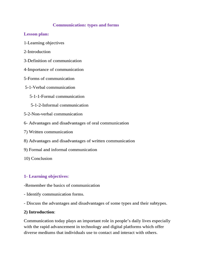 Understanding Informal Communication | PDF | Communication | Nonverbal ...
