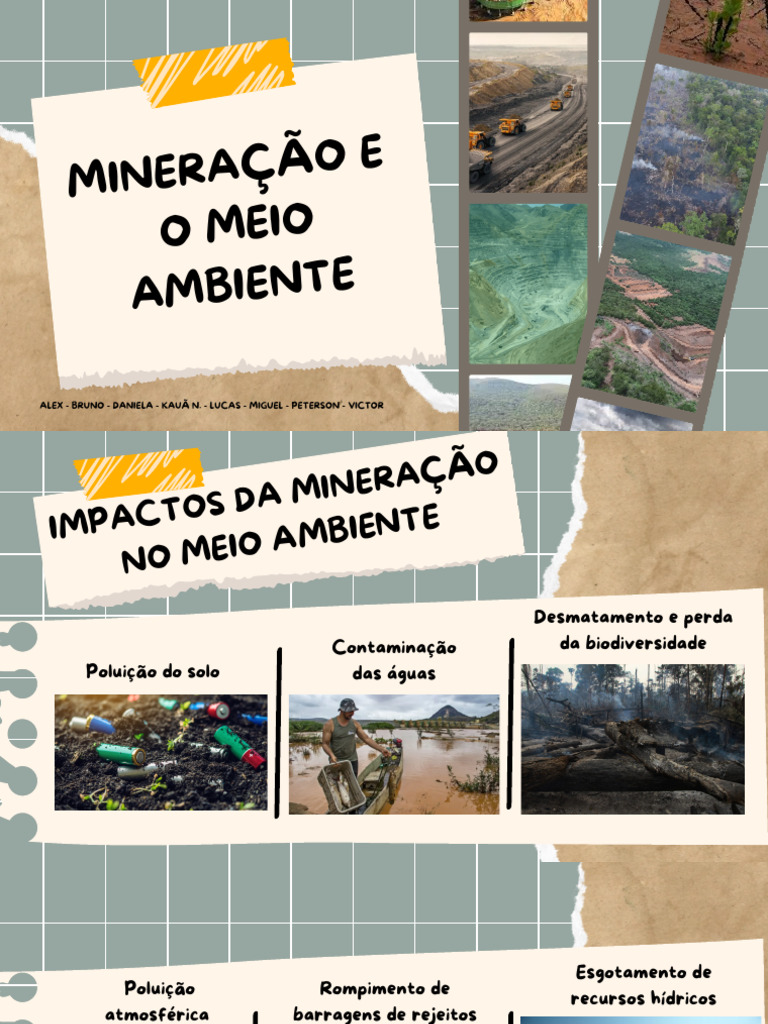 Impactos Ambientais da Mineração | PDF | Desperdício | Poluição