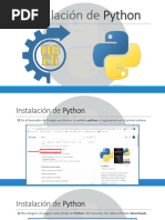 Instalación de Python y IDLE paso a paso | PDF | Python (lenguaje de ...