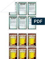 Planetary Empires Strategy Cards 1