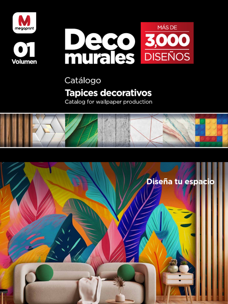 MP-Deco-murales-CATALOGO-Volumen 01-F | PDF