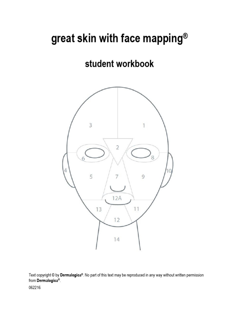 Mastering Face Mapping for Skin Health | PDF | Skin | Medical Specialties