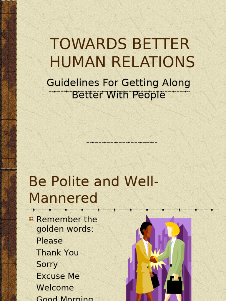 Human Relations | PDF