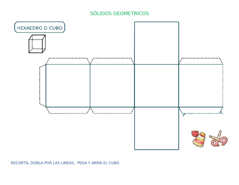 Instrucciones para Armar un Cubo | PDF