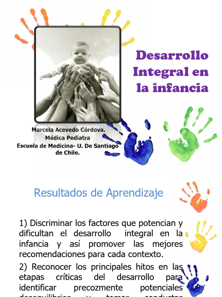Desarrollo Integral en la Infancia | PDF | Aprendizaje | Teoría de apego
