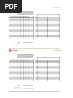 Daily Cigarette Count Sheet Template | PDF