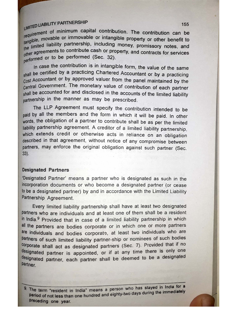 Full Notes On LLP - 3 | PDF