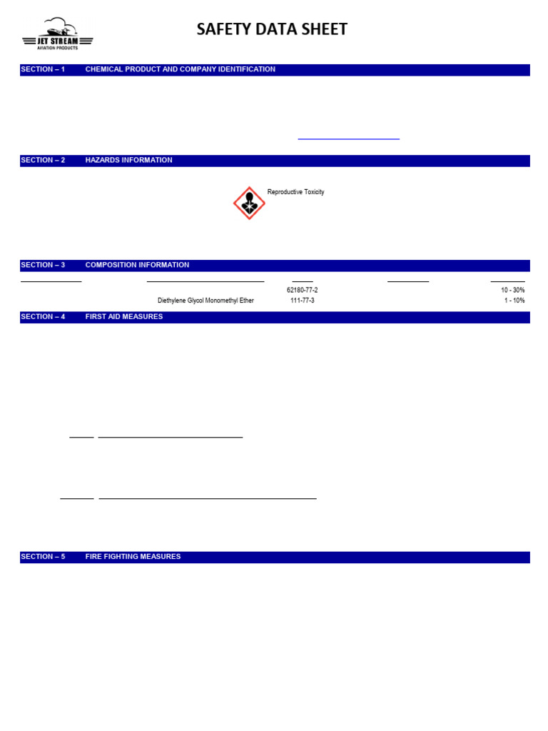 PBS Boot Sealant Safety Data Sheet | PDF | Personal Protective ...