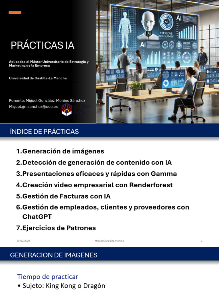 Pr cticas De IA En Marketing Empresarial PDF Inteligencia 