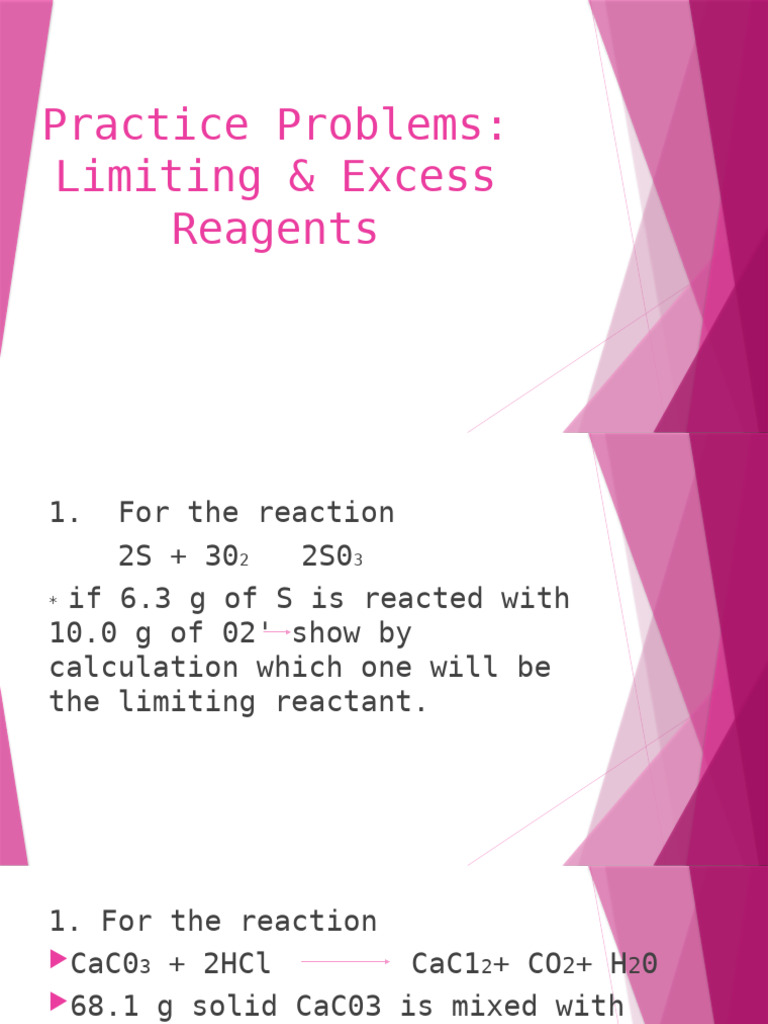 Practice Problems | PDF
