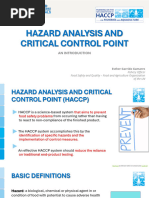 HACCP Risk Assessment Matrix Guide | PDF | Risk | Human Diseases And ...