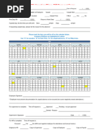 (All) - Call Off Form | PDF | Career & Growth | Business