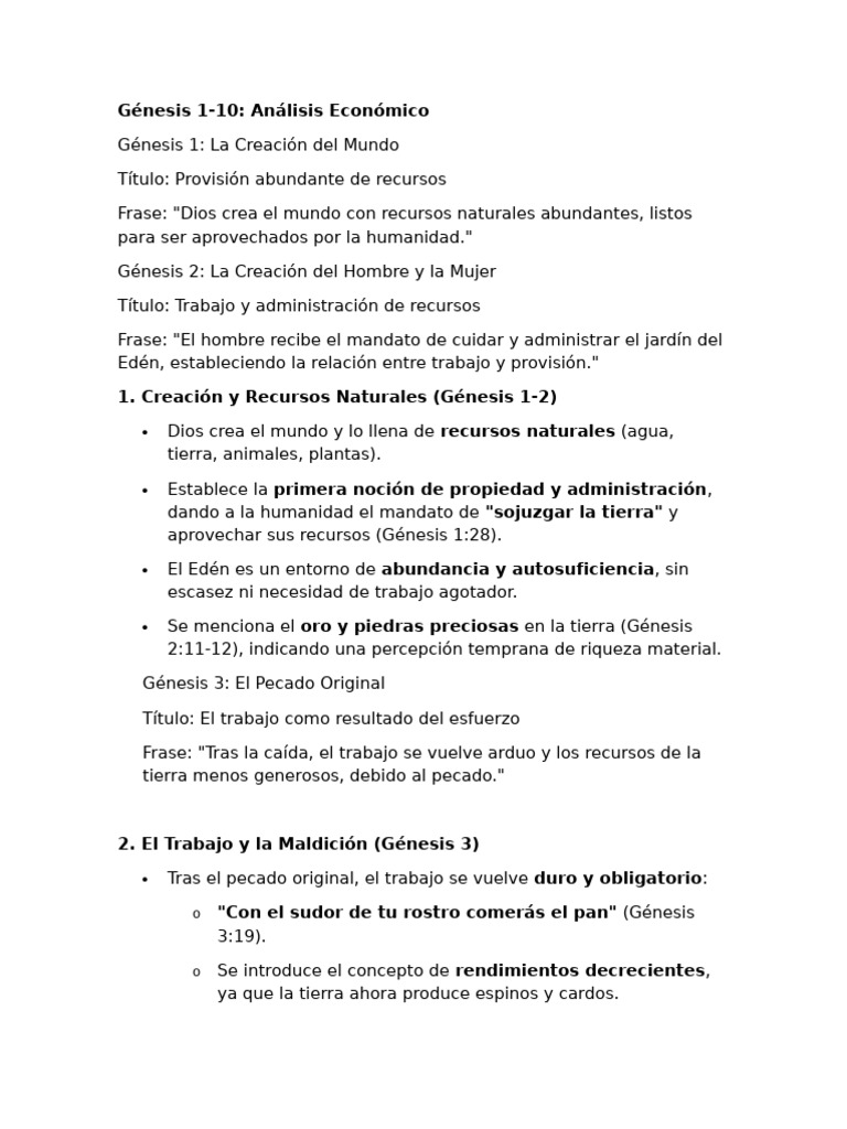 Análisis de las Dispensaciones Bíblicas | PDF | Noé | Libro del Génesis