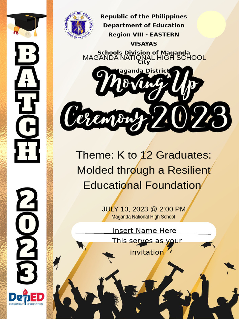 K to 12 Graduation Ceremony Program | PDF