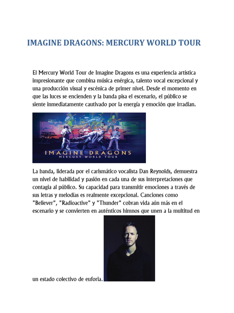 Imagine Dragons | PDF