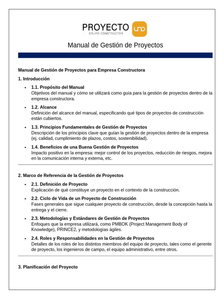 02 Gestion de Proyectos | PDF | Gestión de proyectos | Business